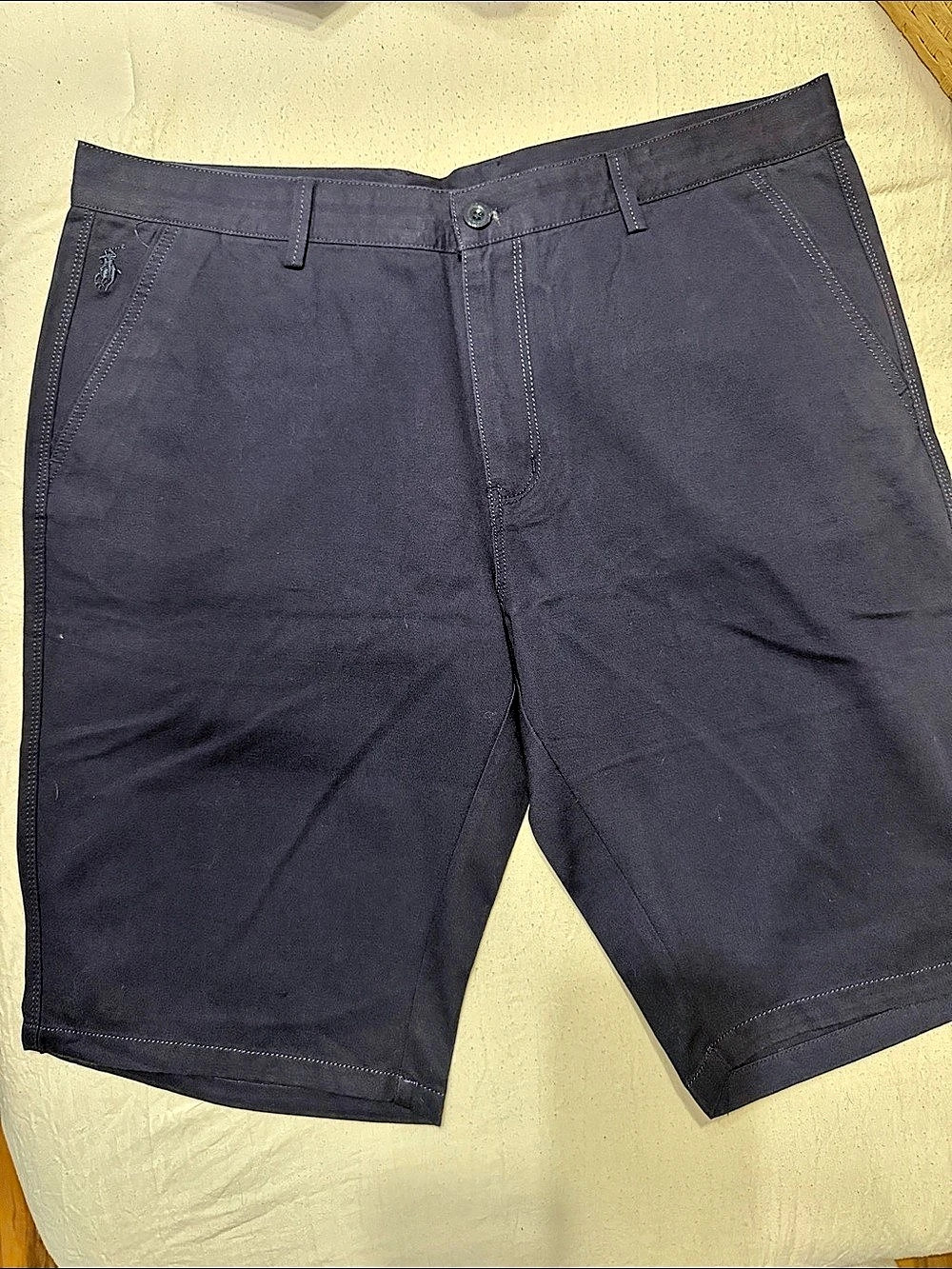 Polo Ralph Lauren Classic Fit Chino Shorts Blue Waist 38